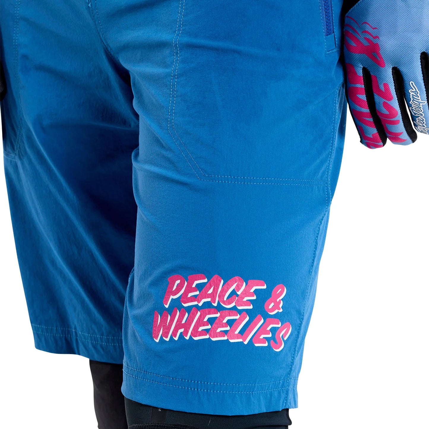 Troy Lee Designs Skyline Trail Short - Shell - Washed Out - Cobalt