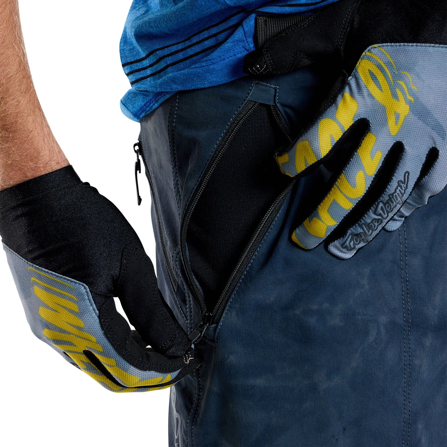 Troy Lee Designs Skyline Trail Short - Shell - Washed Out - Dark Cloud