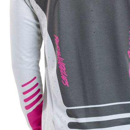 Troy Lee Designs Sprint Long Sleeve MTB Jersey - Fifty-50 - Chalk