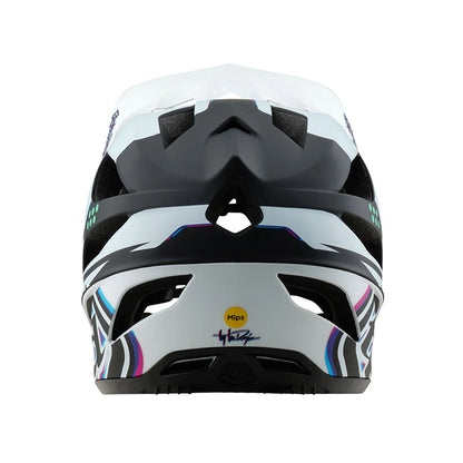 Troy Lee Designs Stage Full Face Helmet - Trooper - White