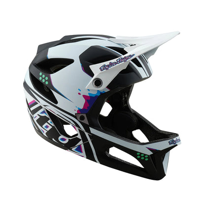 Troy Lee Designs Stage Full Face Helmet - Trooper - White