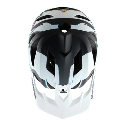 Troy Lee Designs Stage Full Face Helmet - Trooper - White