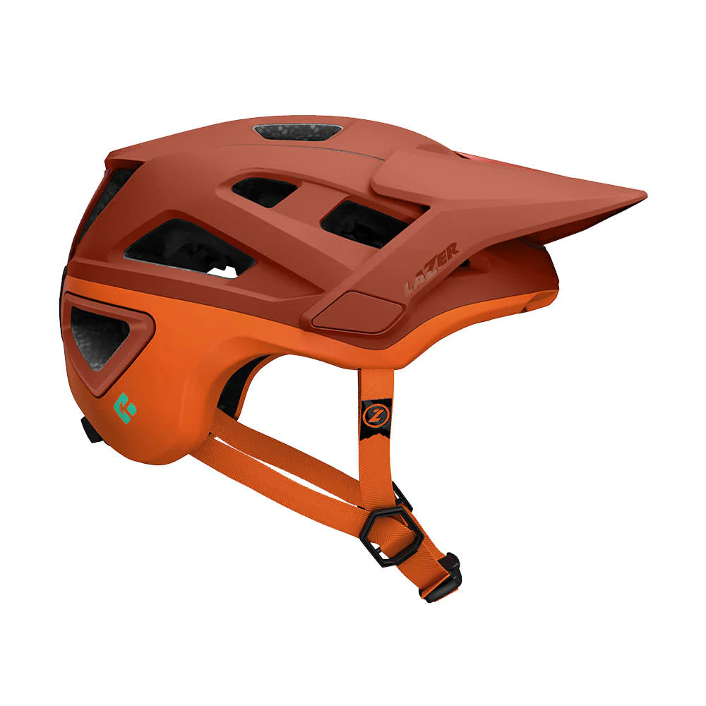 Lazer Jackal Kineticore MTB Helmet - Matte Rust Orange