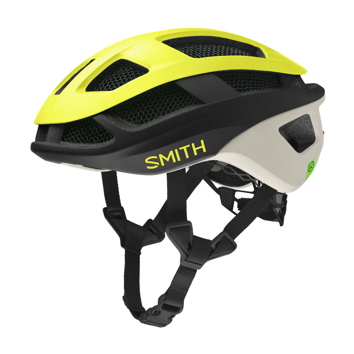 Smith Trace MIPS Road Helmet - Matte Neon Yellow Viz