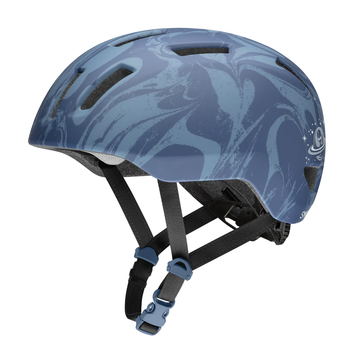 Smith Transit Jr MIPS Helmet - Matte Galactic Blue