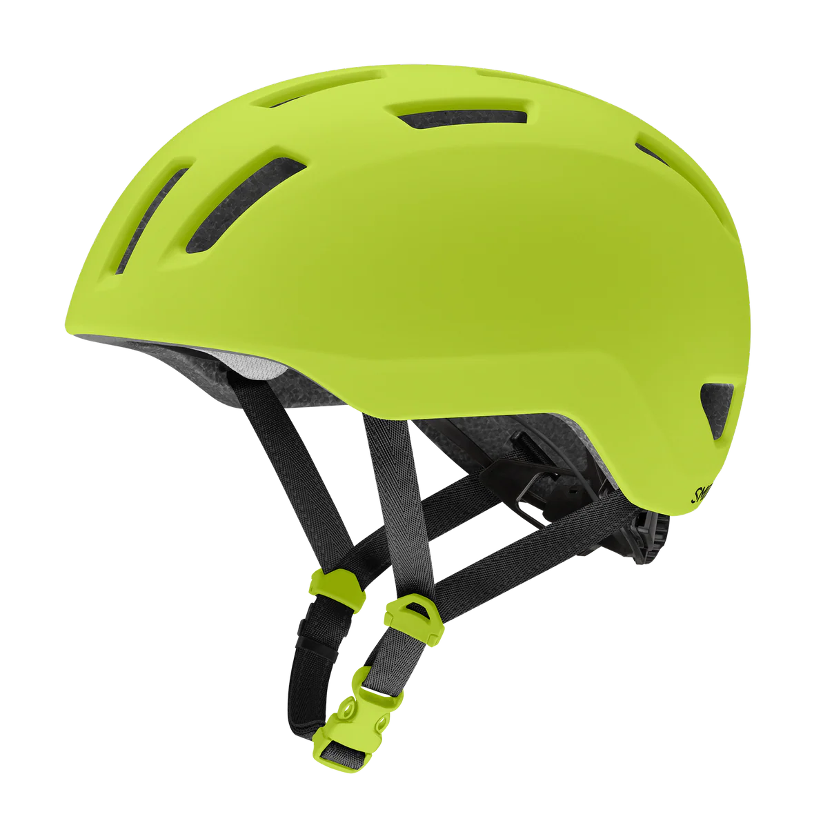 Smith Transit Jr MIPS Helmet - Matte 'Lectric Lime
