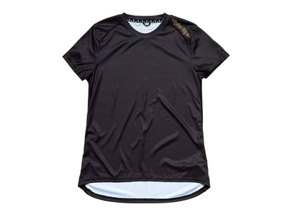 Troy Lee Designs Lilium Short Sleeve MTB Jersey - Womens - Black-Gold