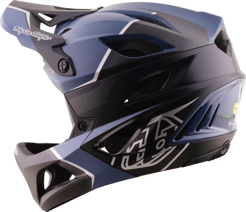 Troy Lee Designs Stage 2 MIPS Full Face Helmet - Surface - Slate-Black