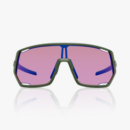 Shimano Technium 2 Sunglasses - Dark Olive - Ridescape Off-Road Lens