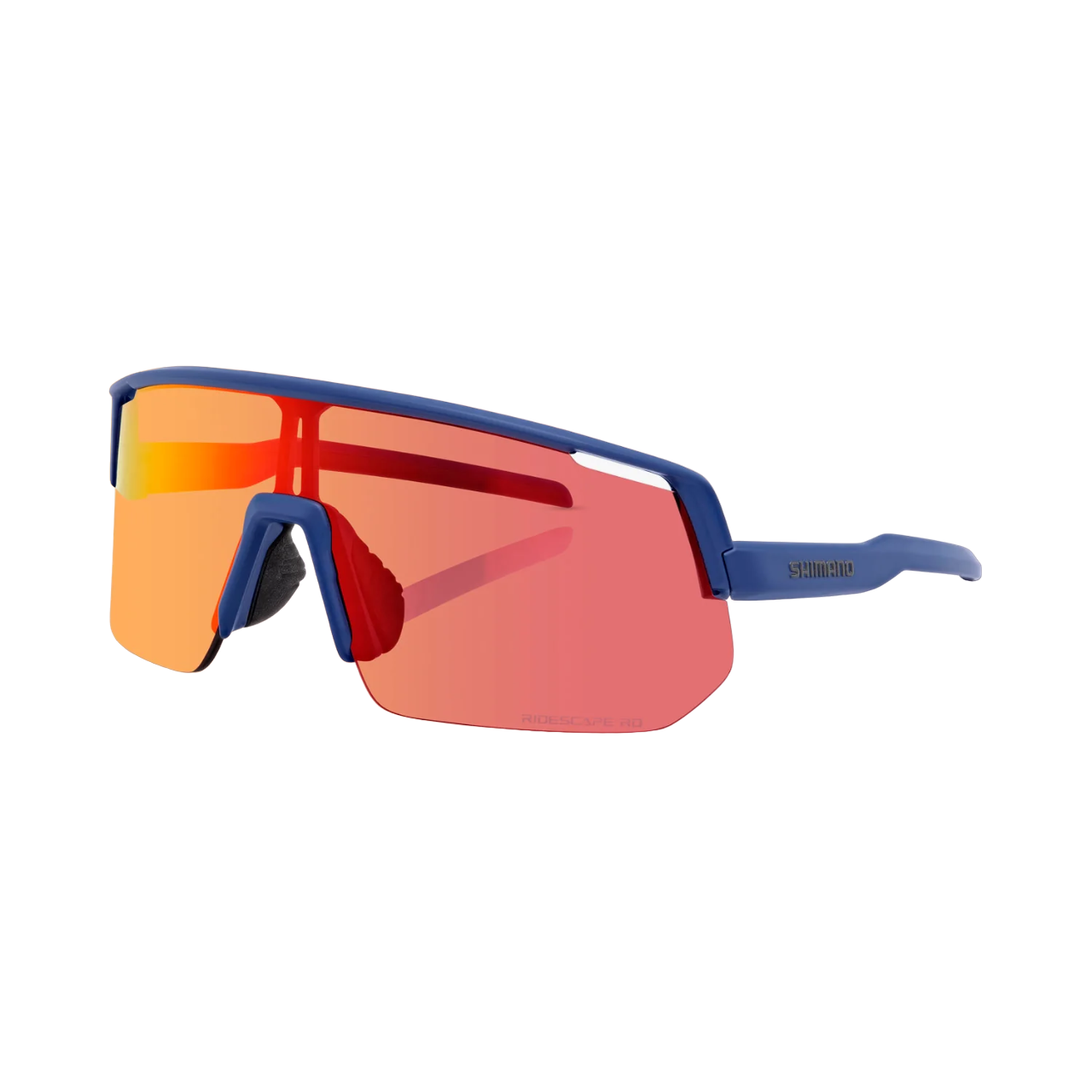 Shimano Technium L Sunglasses - Smoky Navy - Ridescape Road Lens