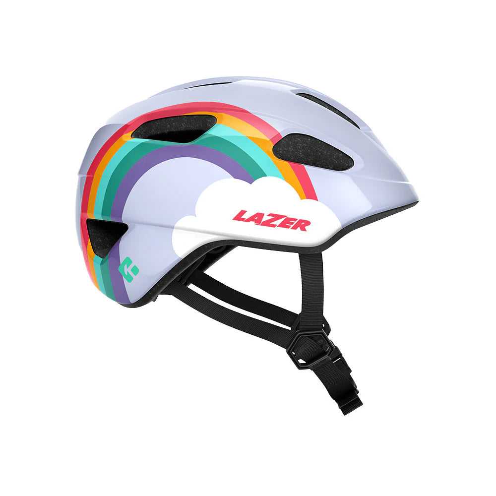 Lazer Pnut Kineticore 2.0 Kids Helmet - Rainbow