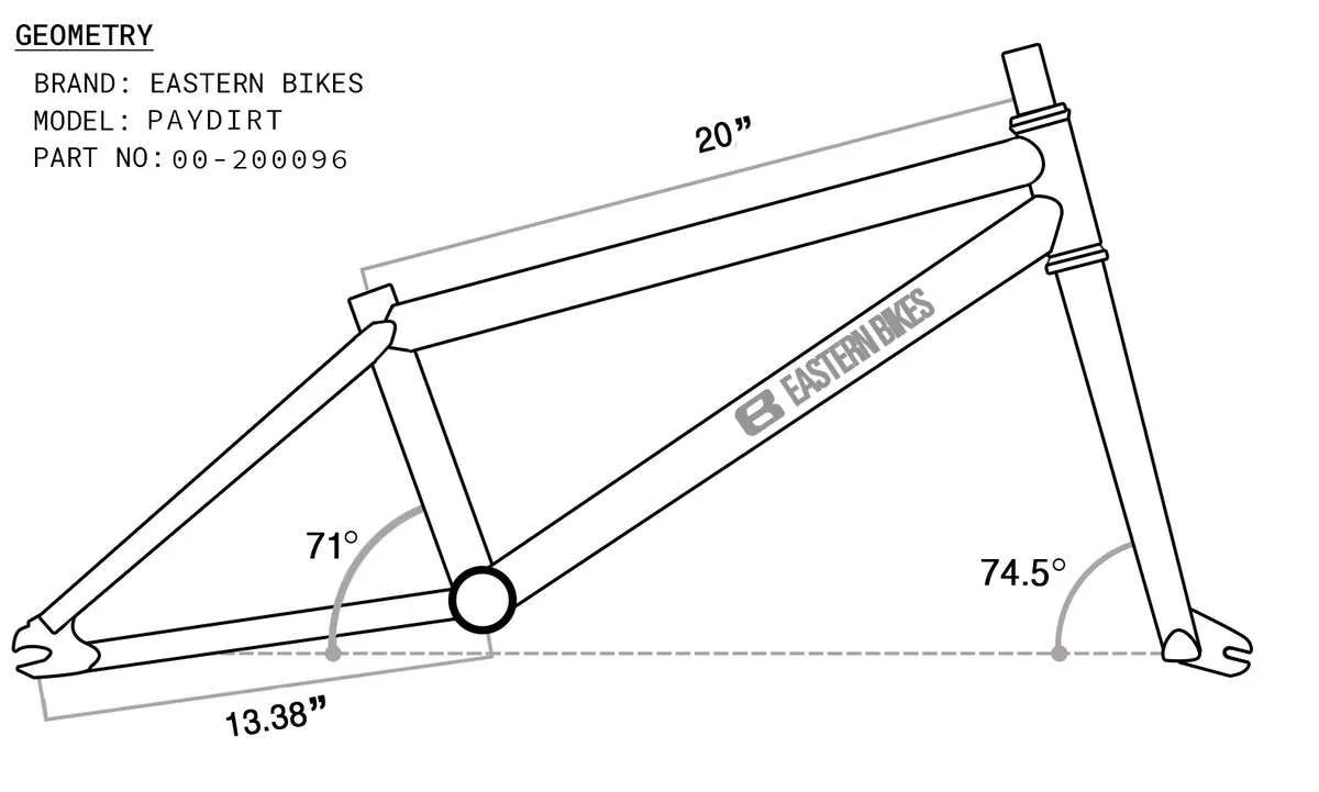 Eastern Paydirt 20" BMX - Light Purple