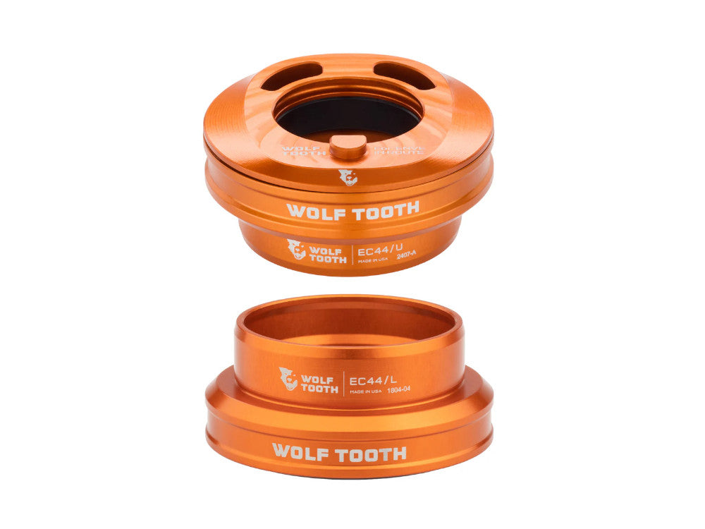 Wolf Tooth Components EC44 Premium Complete Headset - Orange