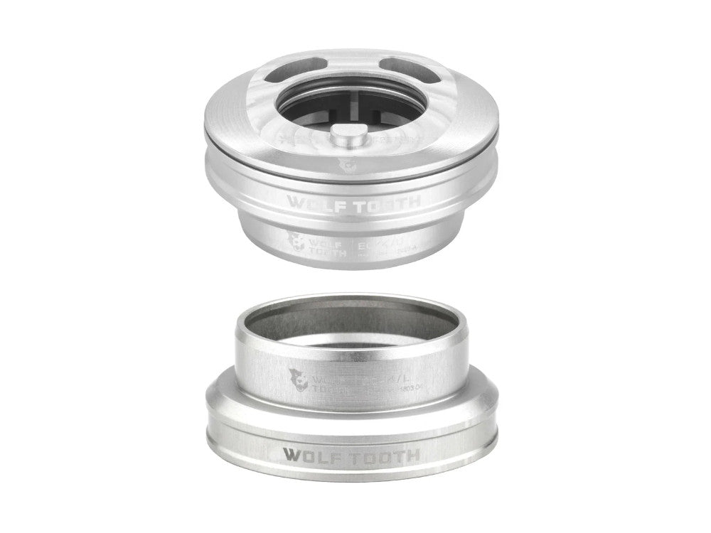 Wolf Tooth Components EC44 Premium Complete Headset - Raw Silver