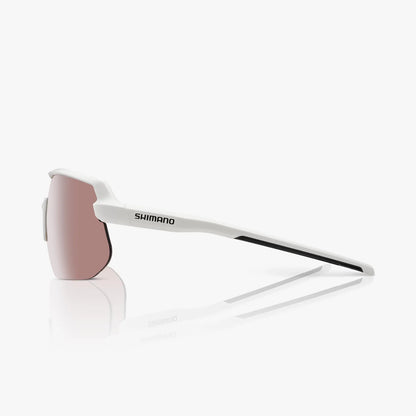 Shimano Twinspark 2 Sunglasses - White - Ridescape High Contrast Lens