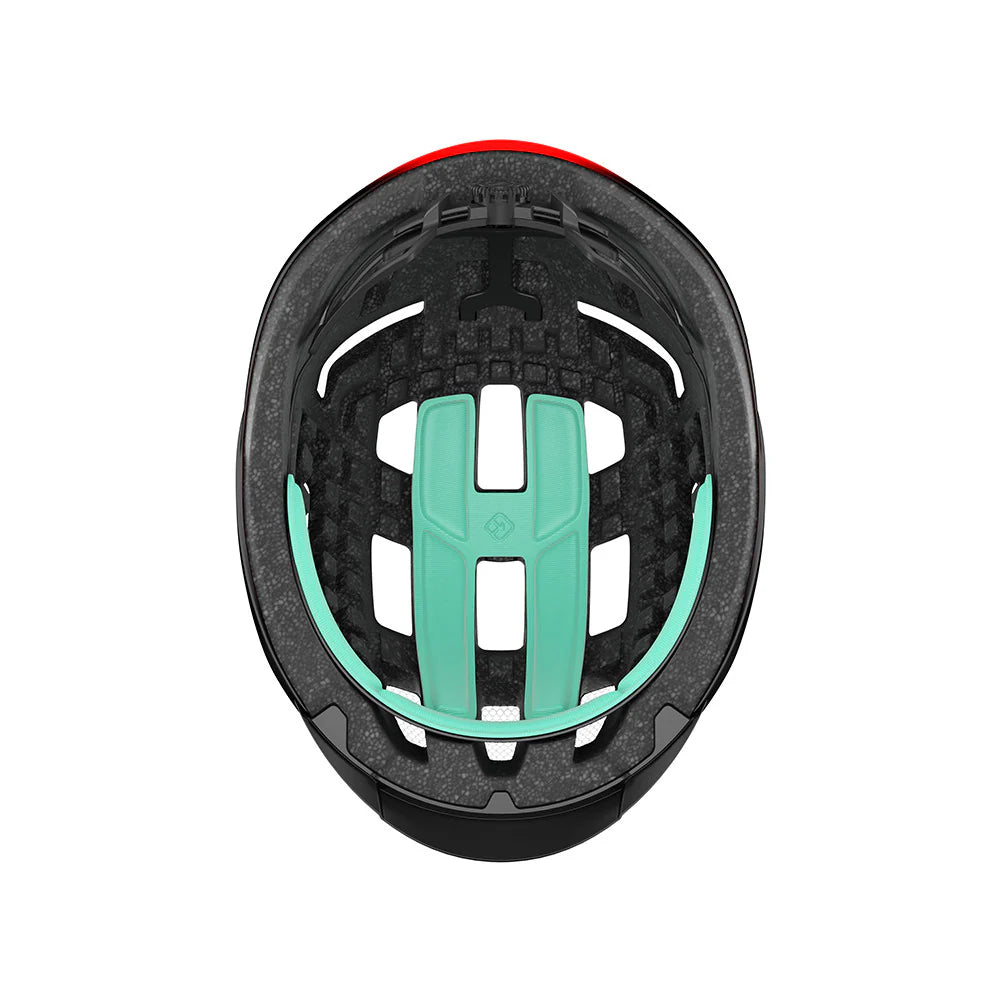 Lazer Codax Kineticore Urban Helmet - Red Black