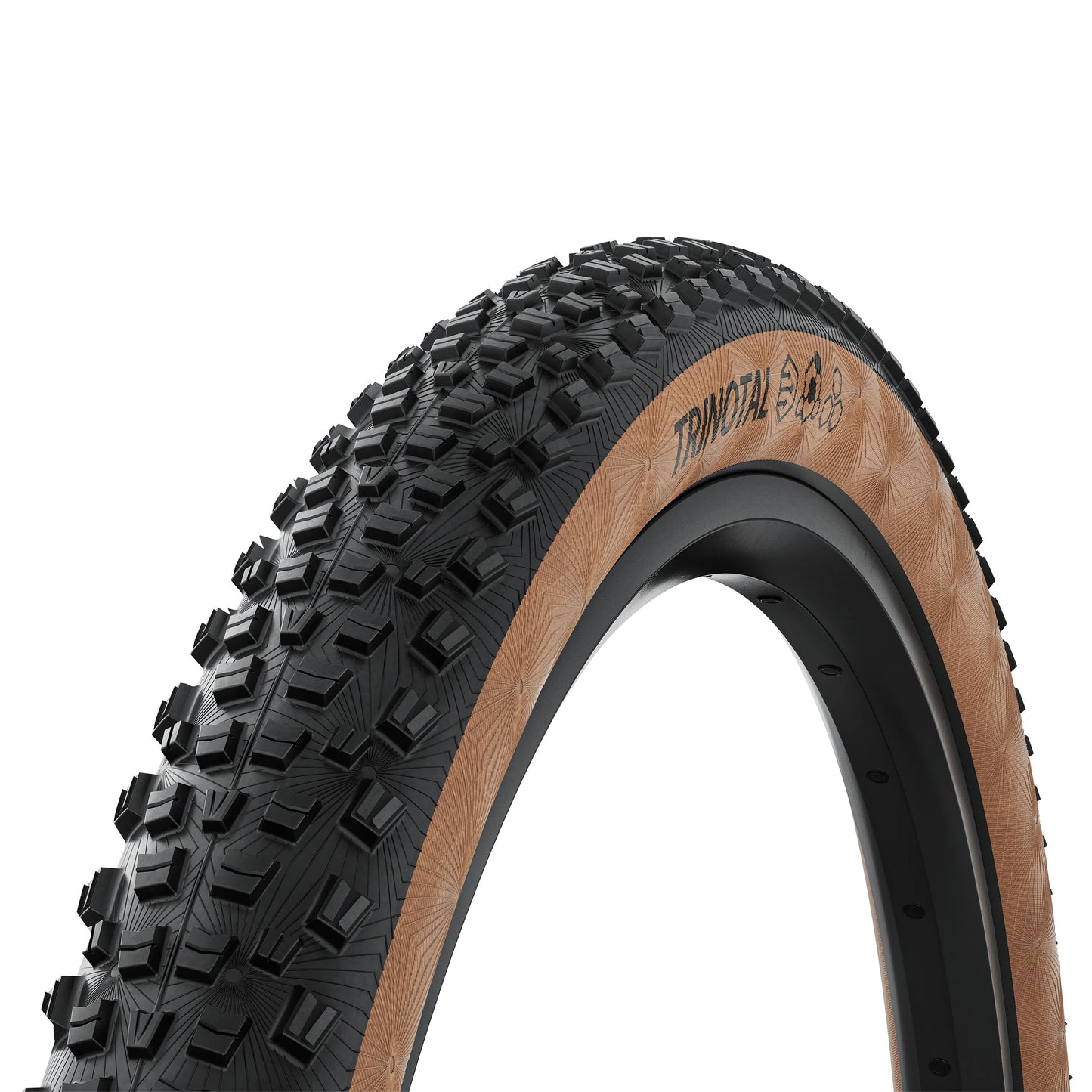 Continental Trinotal Trail Rapid 29" Folding MTB Tire - Black-Transparent