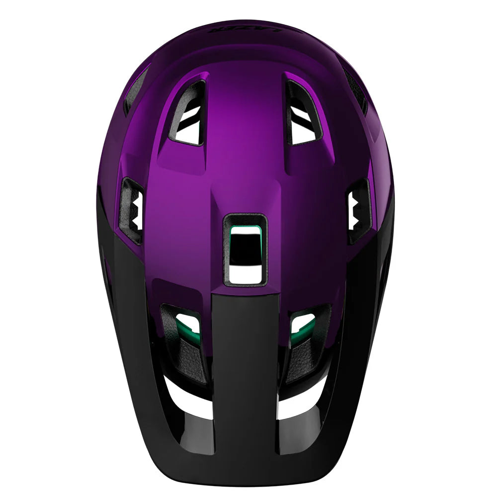 Lazer Finch Kineticore Kids Helmet - Metallic Purple Black