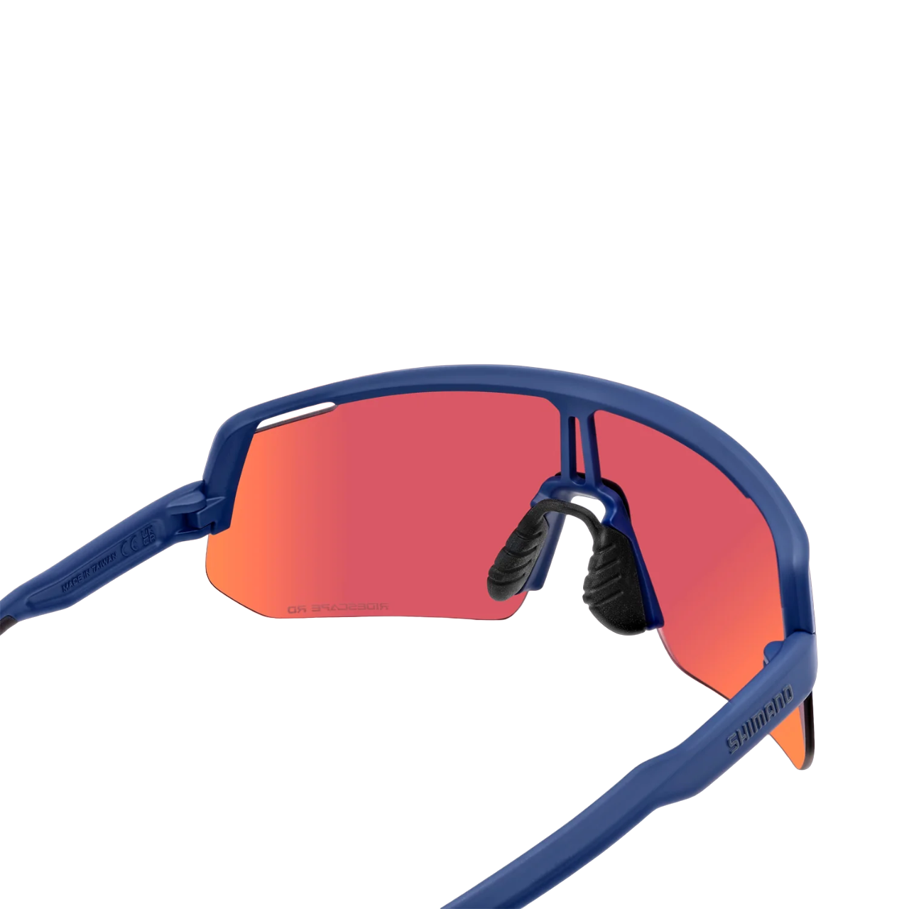 Shimano Technium L Sunglasses - Smoky Navy - Ridescape Road Lens
