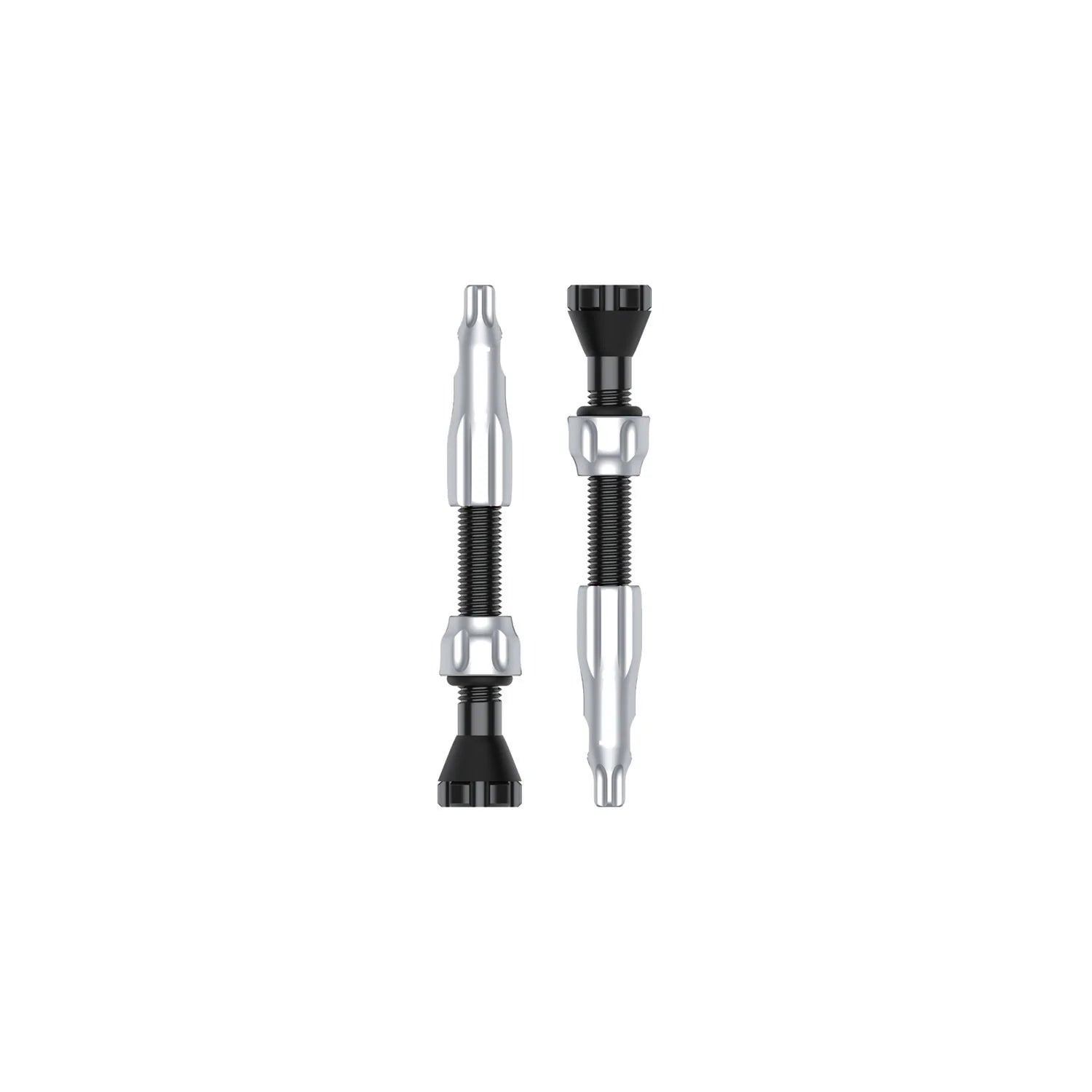 Lezyne CNC TLR Tubeless Valves - Silver Silver 44mm 