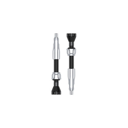 Lezyne CNC TLR Tubeless Valves - Silver Silver 44mm 