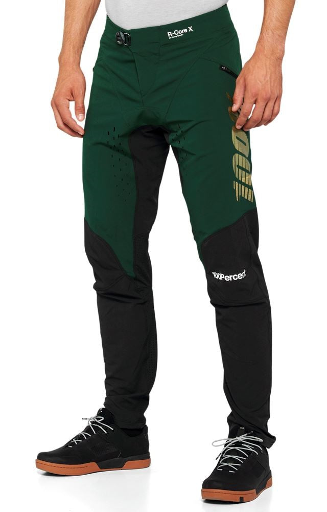 100% R-Core-X Pant - Forest Green - 2022 Forest Green 28" 