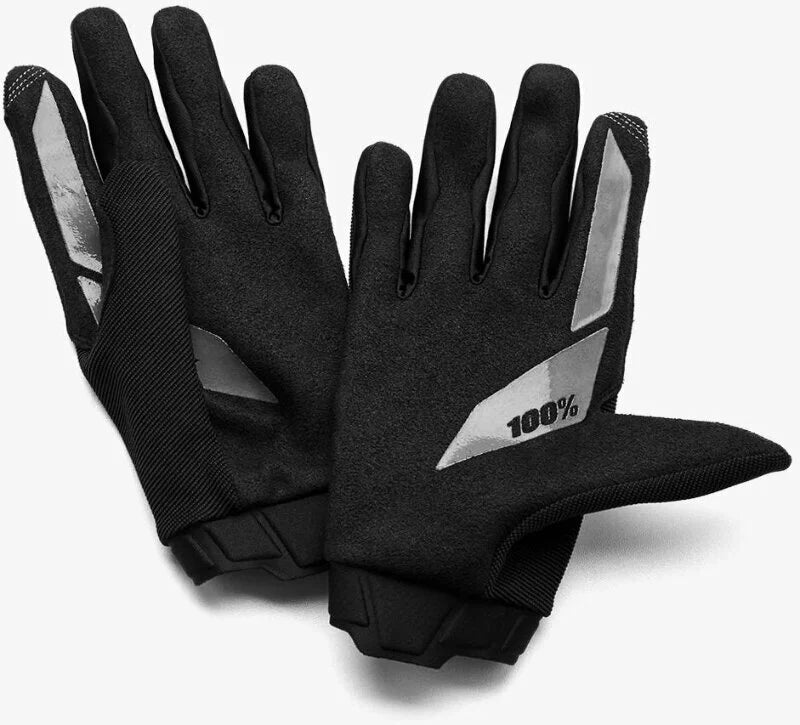 100% Ridecamp Glove - Black-Charcoal