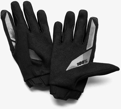 100% Ridecamp Glove - Black-Charcoal