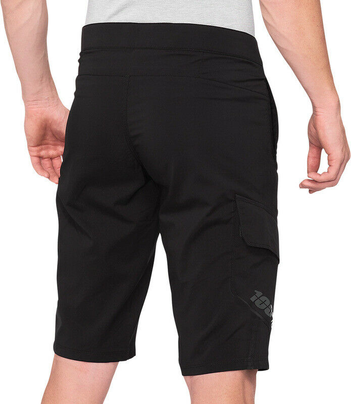 100% Ridecamp Short - With Liner - Black