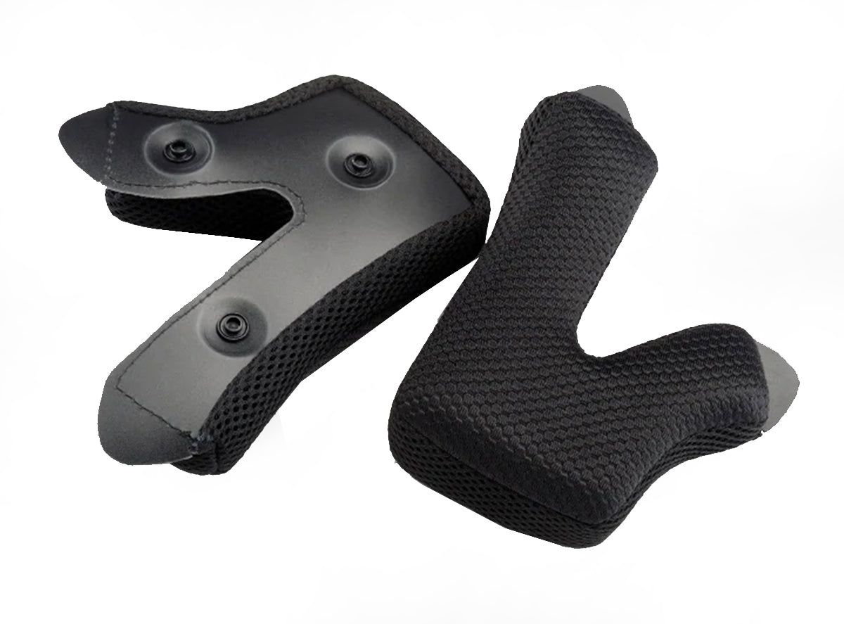 100% Status Cheek Pad - 25mm - Black - 2022 Black  