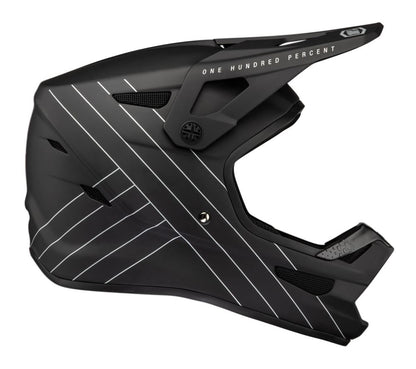 100% Status Helmet - Black - 2022 Black X-Small 