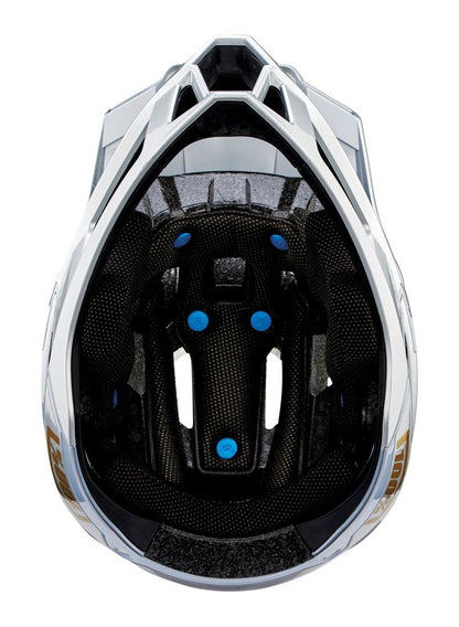 100% Trajecta Helmet - With Fidlock - Ranelagh Silver - 2022