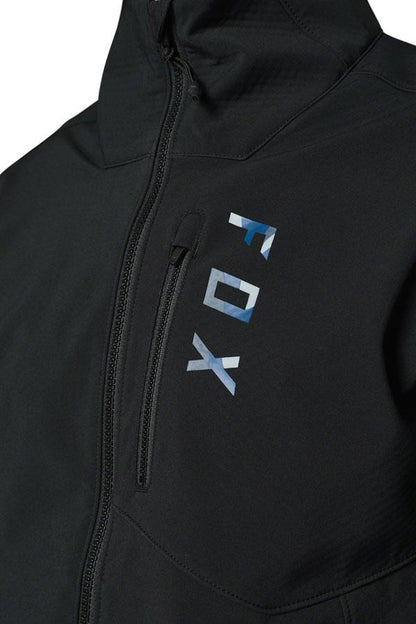 Fox Racing Ranger Fire Cycling Jacket - Black-Blue