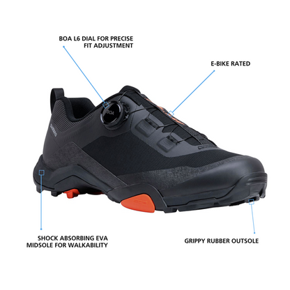 Shimano MT701 MTB Shoe - Black - 2019