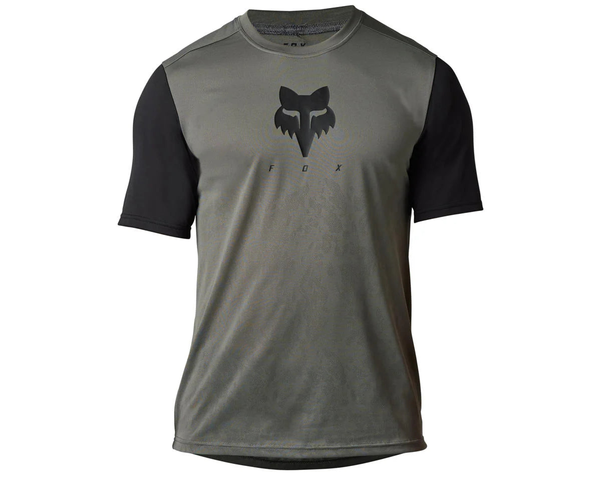 Fox Racing Ranger Tru Dri Short Sleeve MTB Jersey - Pewter - Prior Season