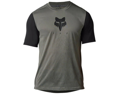 Fox Racing Ranger Tru Dri Short Sleeve MTB Jersey - Pewter - Prior Season