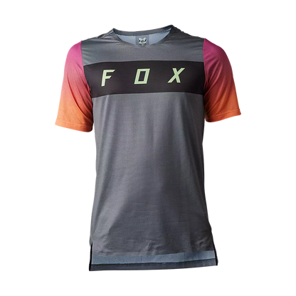 Fox Racing Flexair Short Sleeve MTB Jersey - Arcadia - Pewter