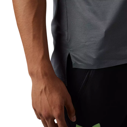 Fox Racing Flexair Short Sleeve MTB Jersey - Arcadia - Pewter