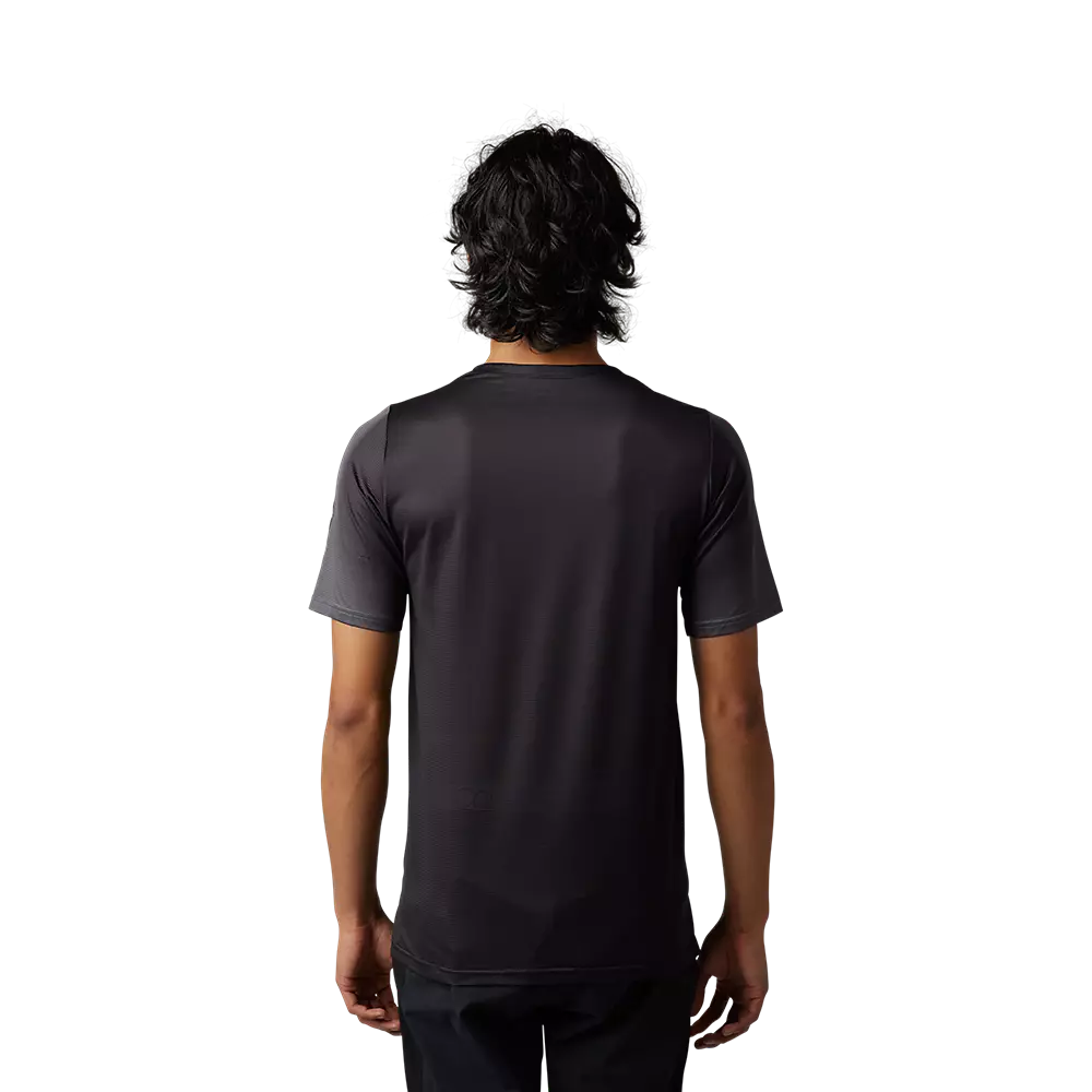 Fox Racing Flexair Short Sleeve MTB Jersey - Novah - Steel Gray
