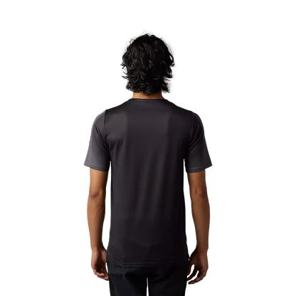 Fox Racing Flexair Short Sleeve MTB Jersey - Novah - Steel Gray