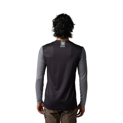 Fox Racing Flexair Long Sleeve MTB Jersey - Arcadia - Black