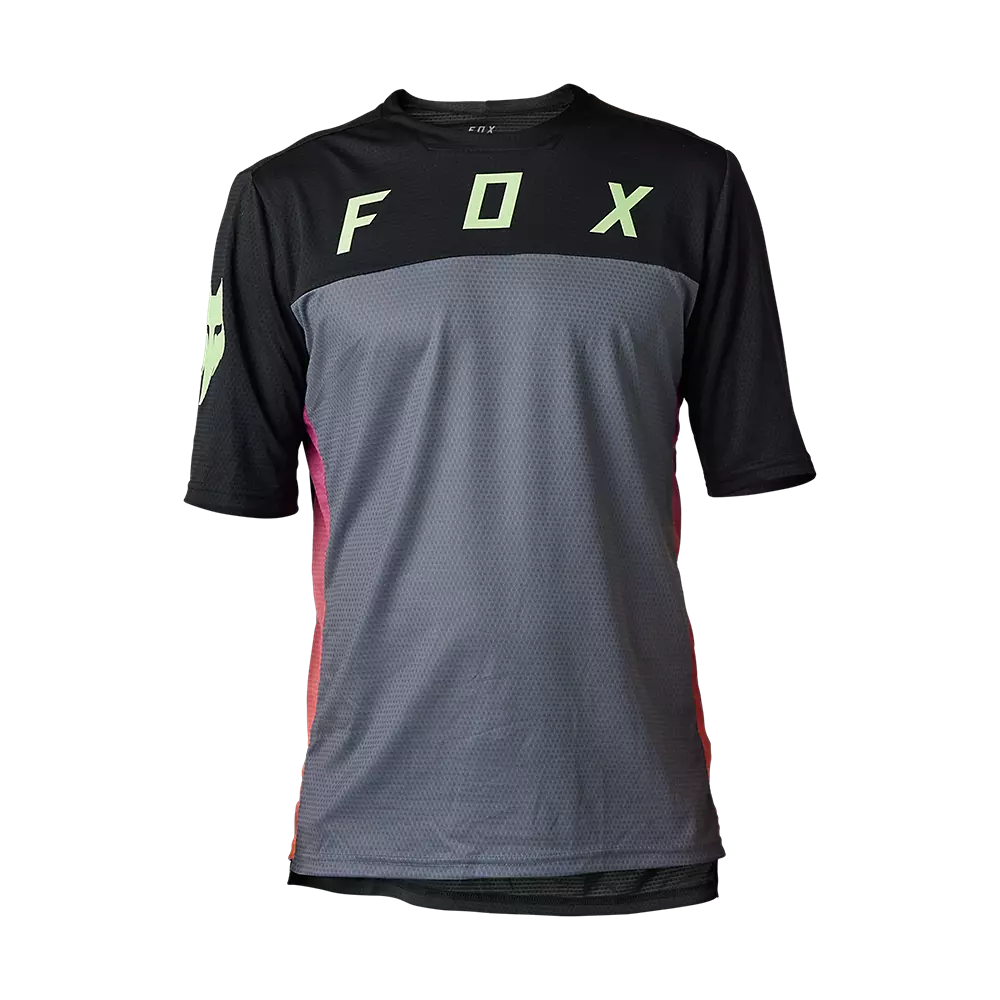 Fox Racing Defend Short Sleeve MTB Jersey - CEKT - Black