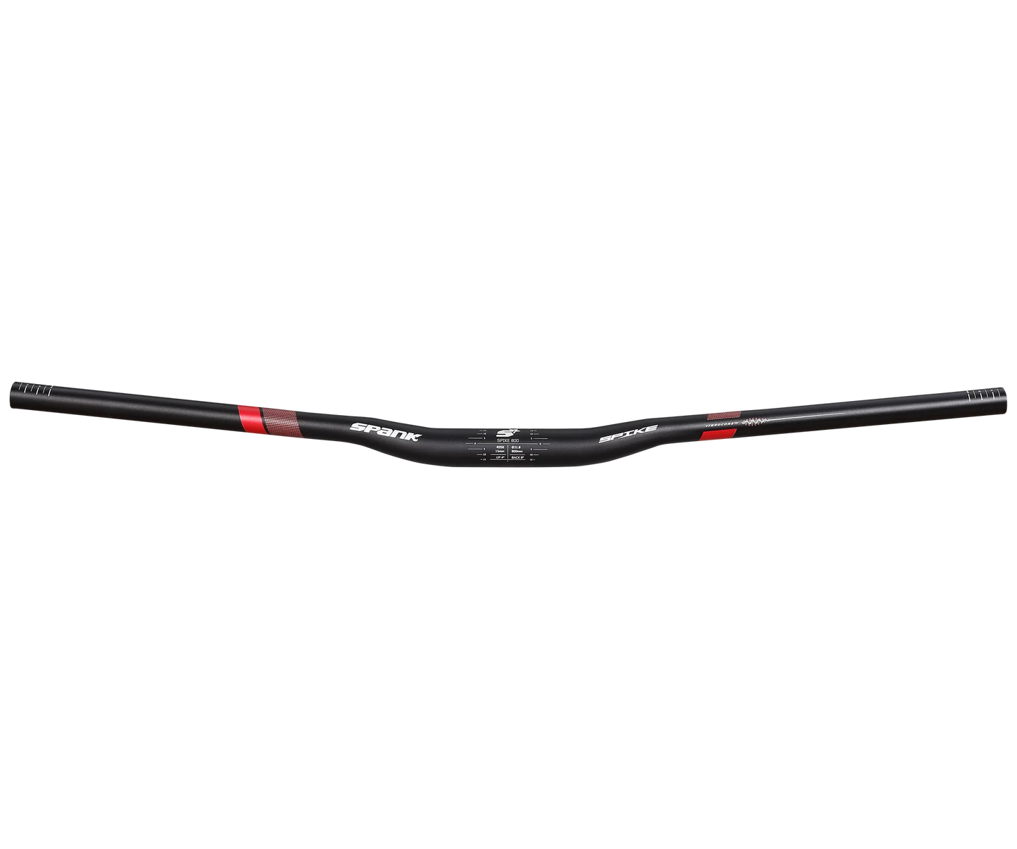 Spank Spike 800 Race Team Vibrocore Handlebar - Black-Red