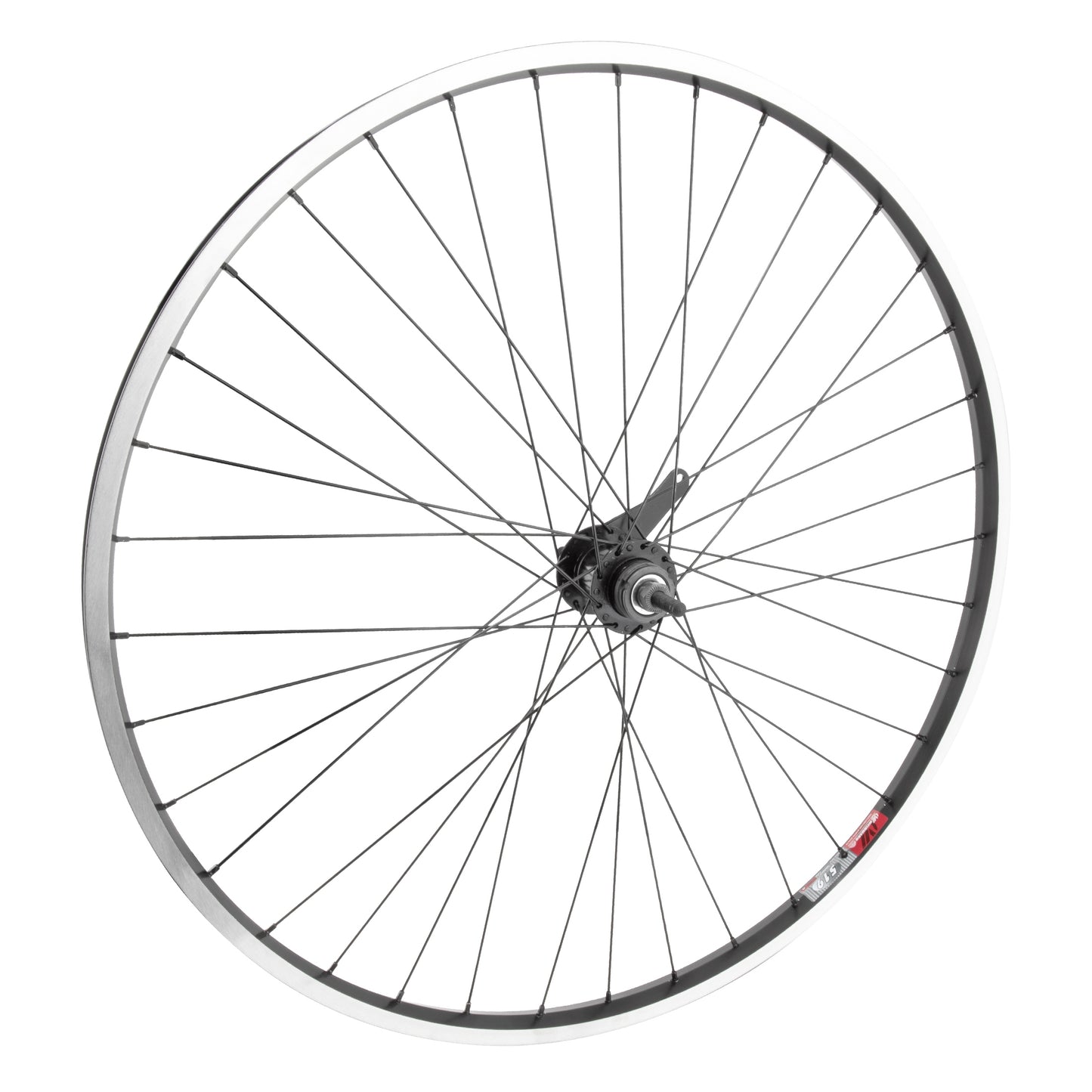 CBO Generic 29" Singlespeed Alloy Cruiser Wheel - Rear Black Bolt-On 