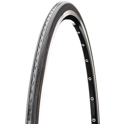 CST C732 27" Wire Road Tire - Black Black 1.1/8" 