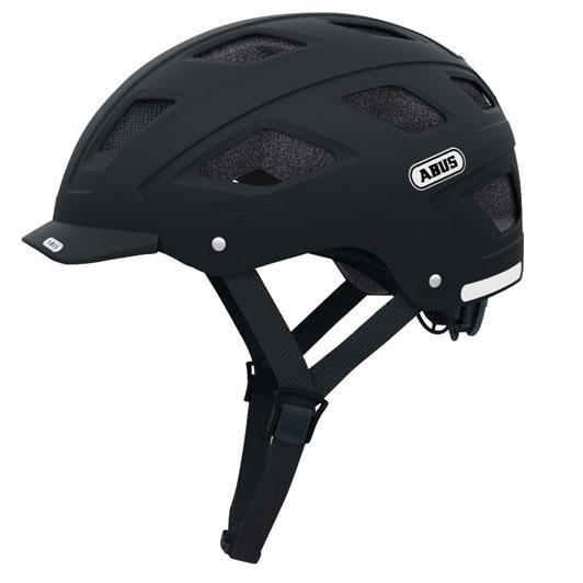 Abus Hyban City Helmet - Velvet Black Velvet Black Large - 56-61cms 