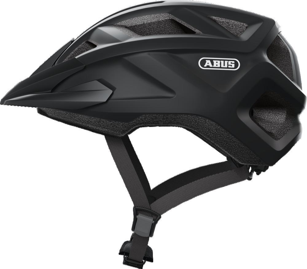 Abus MountZ MTB Helmet - Youth - Velvet Black Velvet Black Small - 48-52cms 