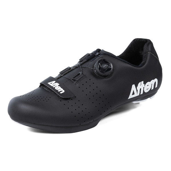 Afton Royce Clipless Road Shoe - Black-White Black - White US 8 
