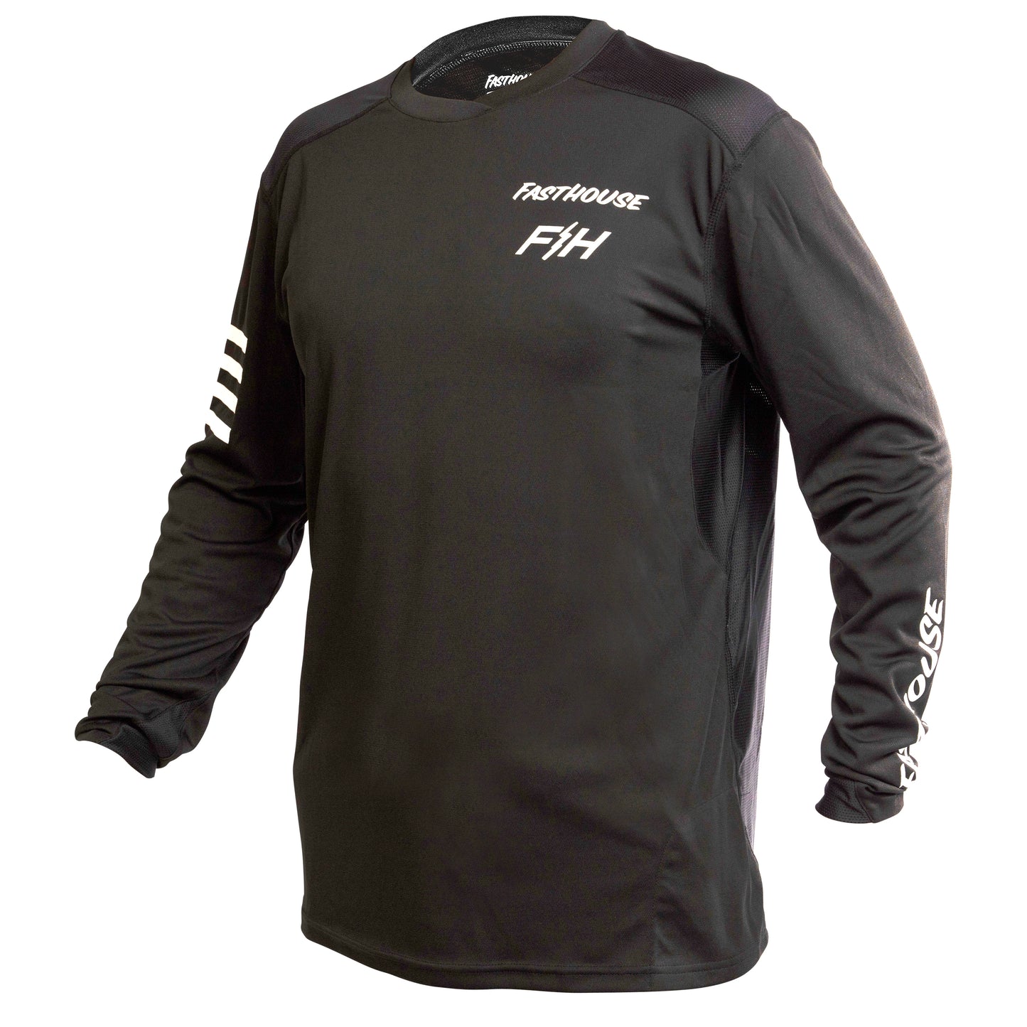 Fasthouse Alloy Rally Long Sleeve MTB Jersey - Black - 2022 Black Small 