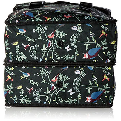 Basil Wanderlust Double Pannier Bag - Charcoal